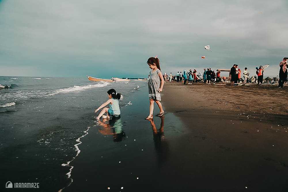 beach-north-iran-summer-children