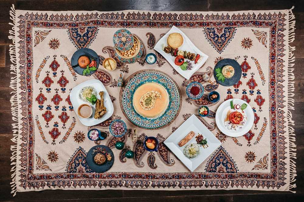 persian-foods-in-a-persian-tablecloth
