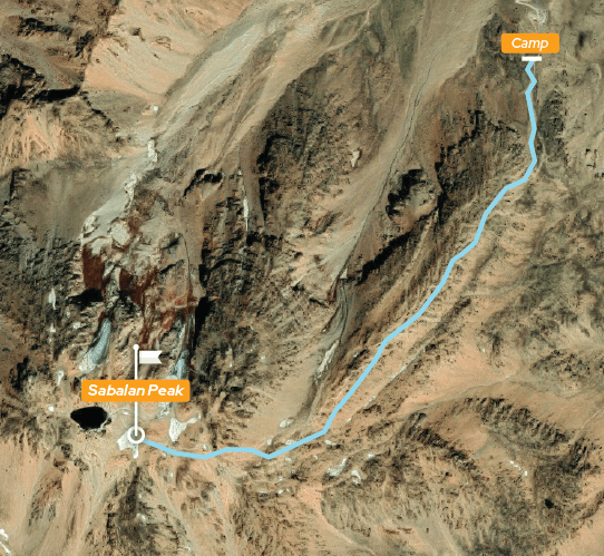 sabalan-trekking-map