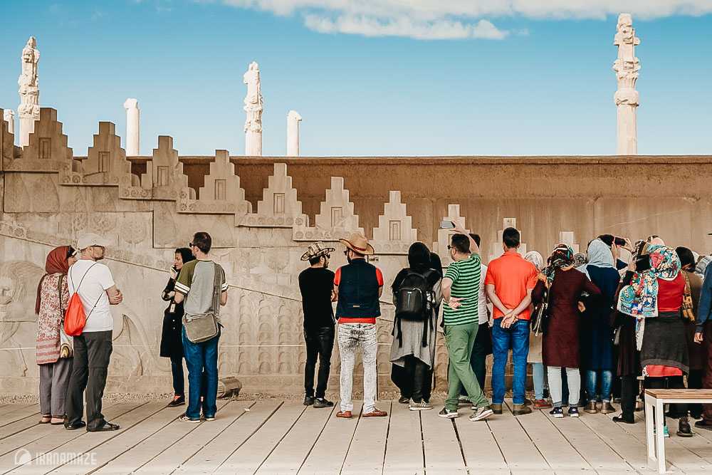 Persepolis Shiraz Tourists