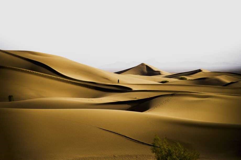 Where is the Bafaq desert?