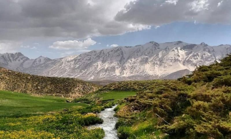 Zardkoh Bakhtiari mountain range