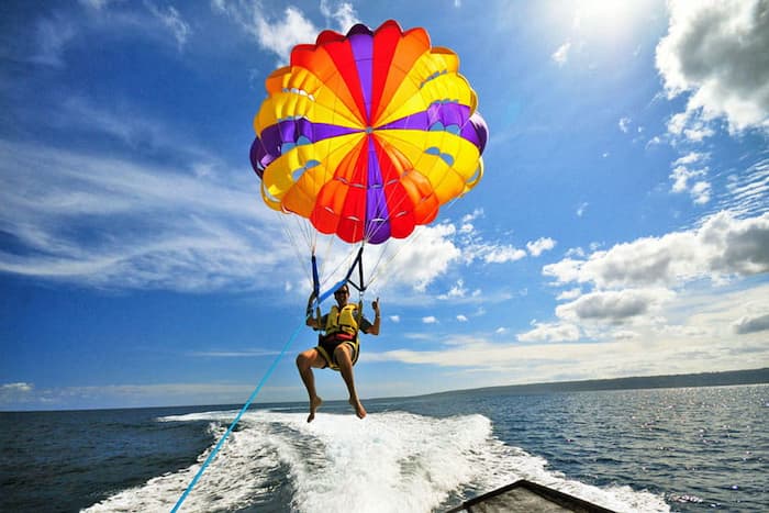 How long is parasailing?