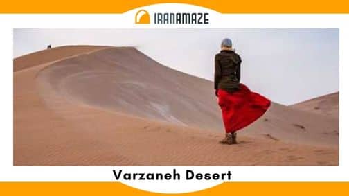 Varzaneh Desert tour with iranamaze